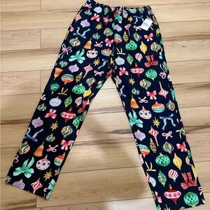 Men’s Flannel Pajama Pants - Color Ornaments